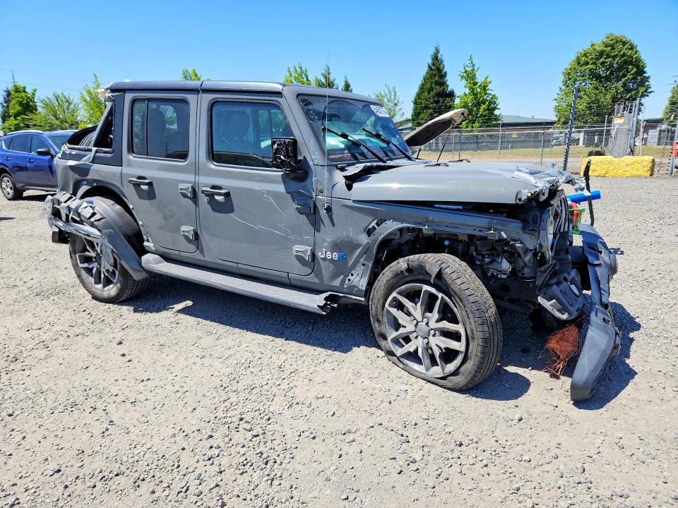 2021 Jeep Wrangler Unlimited მანქანა იყიდება აუქციონზე, vin: 1C4JJXP6XMW844991, აუქციონის ნომერი: 54850776