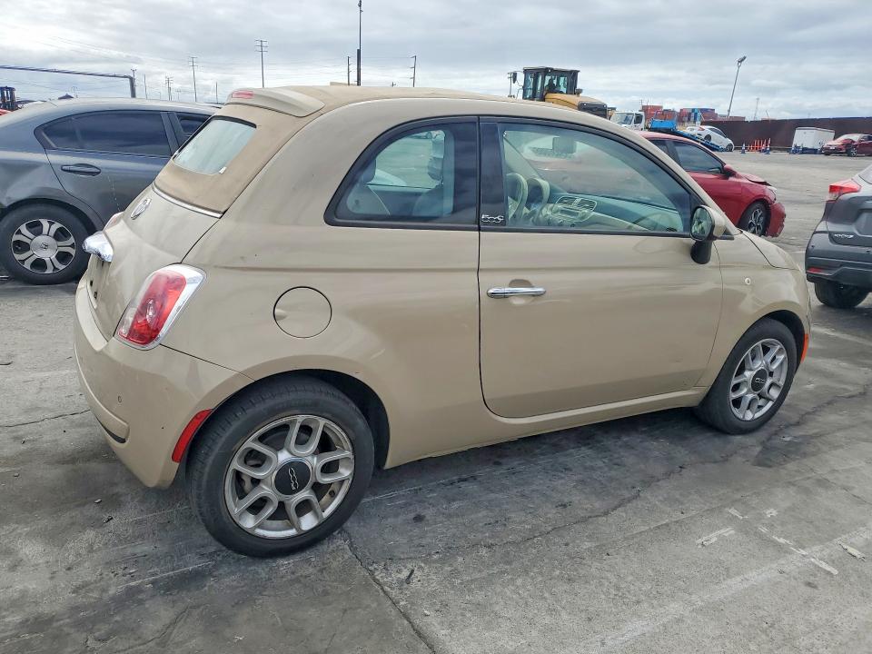 2012 Fiat 500 მანქანა იყიდება აუქციონზე, vin: 3C3CFFDR4CT196558, აუქციონის ნომერი: 55437086