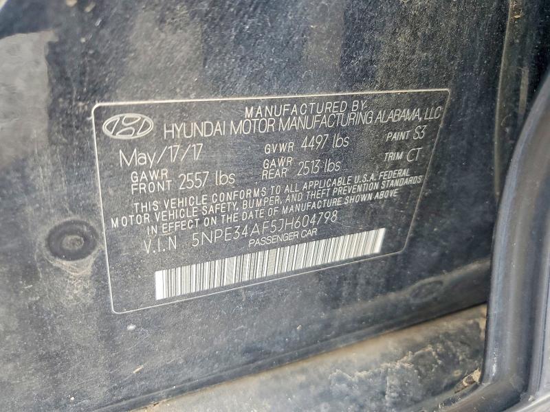 Продажа на аукционе авто 2018 Hyundai Sonata, vin: 5NPE34AF5JH604798, номер лота: 55320716