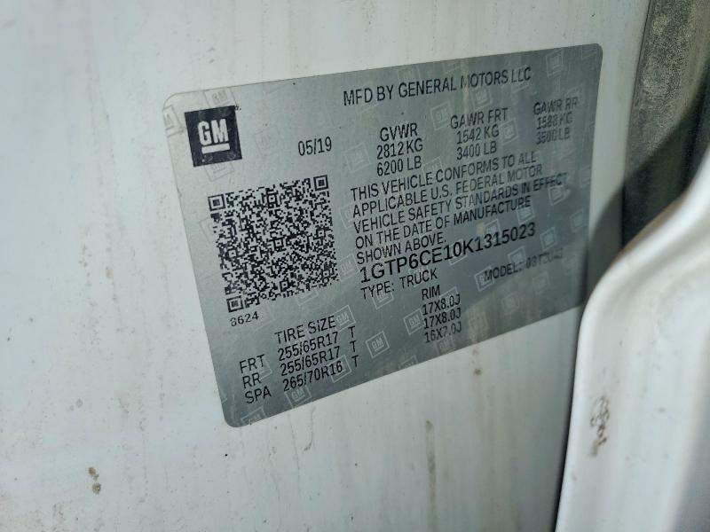 Продаж на аукціоні авто 2019 Gmc Canyon, vin: 1GTP6CE10K1315023, номер лоту: 53344036