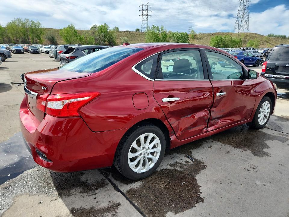 Продажа на аукционе авто 2019 Nissan Sentra, vin: 3N1AB7AP6KY249711, номер лота: 53641346