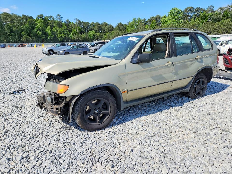 2003 Bmw X5 მანქანა იყიდება აუქციონზე, vin: 5UXFA53533LV75609, აუქციონის ნომერი: 53457976