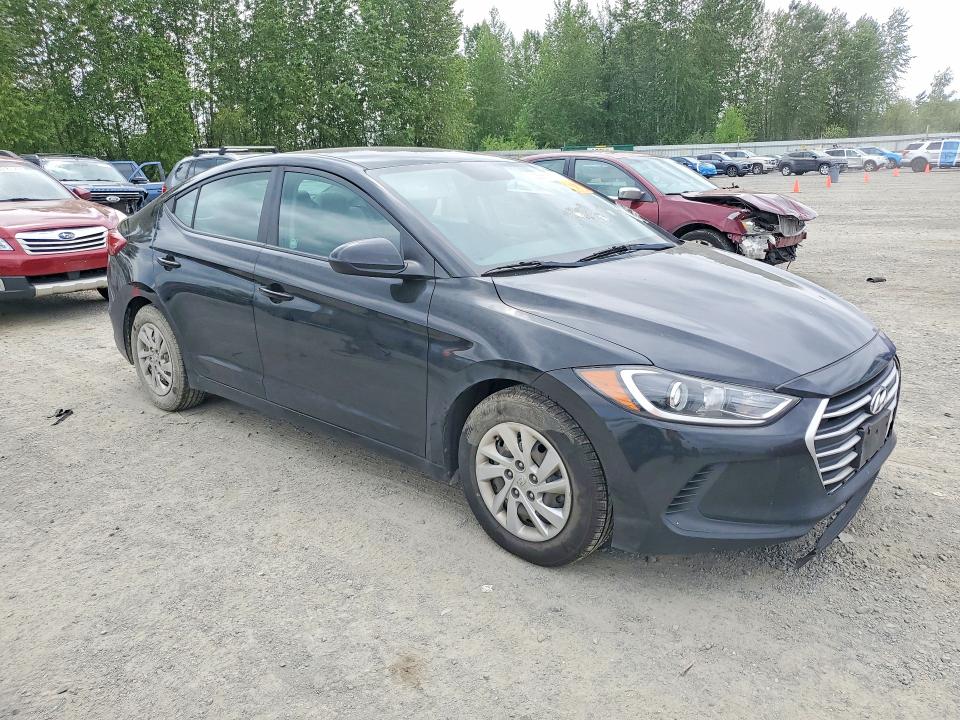 52588926 :رقم المزاد ، KMHD74LF1HU089081 vin ، 2017 Hyundai Elantra مزاد بيع