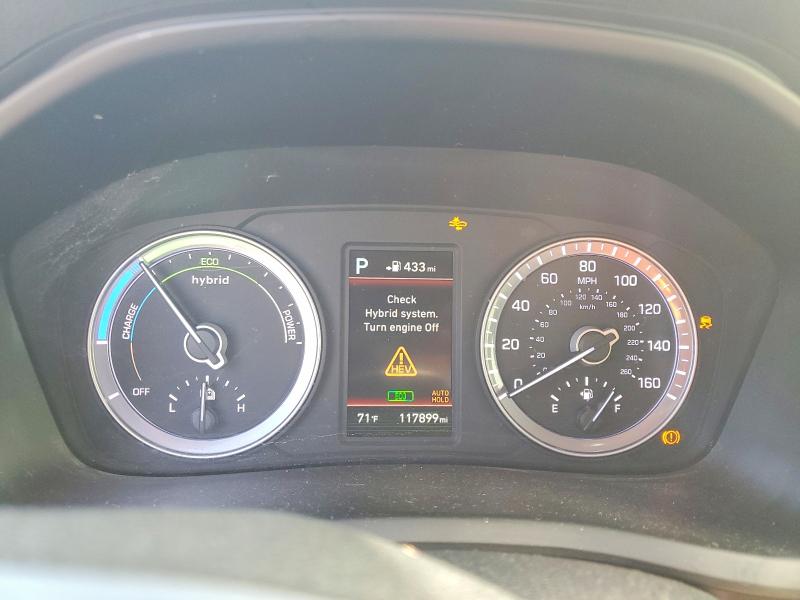 2019 Hyundai Sonata Hybrid მანქანა იყიდება აუქციონზე, vin: KMHE34L34KA092166, აუქციონის ნომერი: 53087756
