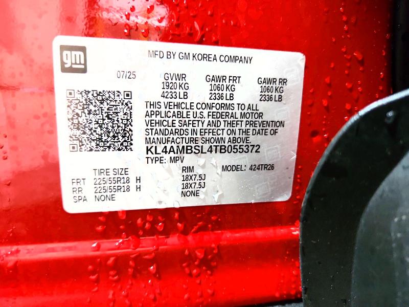 Aukcja sprzedaży 2026 Buick Encore Gx, vin: KL4AMBSL4TB055372, numer aukcji: 55557096