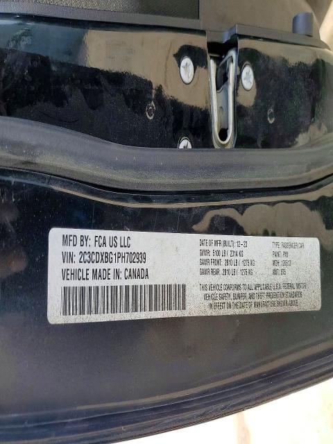 Продаж на аукціоні авто 2023 Dodge Charger, vin: 2C3CDXBG1PH702939, номер лоту: 51372876