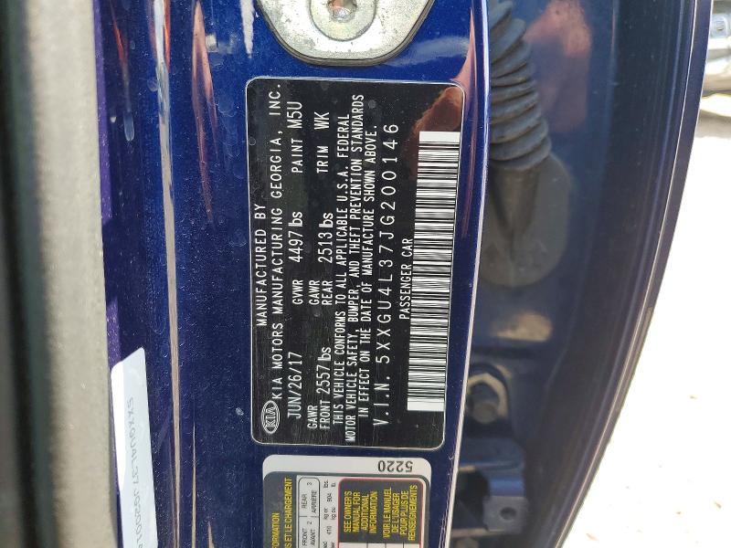 Aukcja sprzedaży 2018 Kia Optima, vin: 5XXGU4L37JG200146, numer aukcji: 53043196