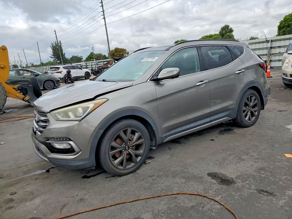 Продажа на аукционе авто 2017 Hyundai Santa Fe Sport, vin: 5XYZW4LA2HG430524, номер лота: 52237596