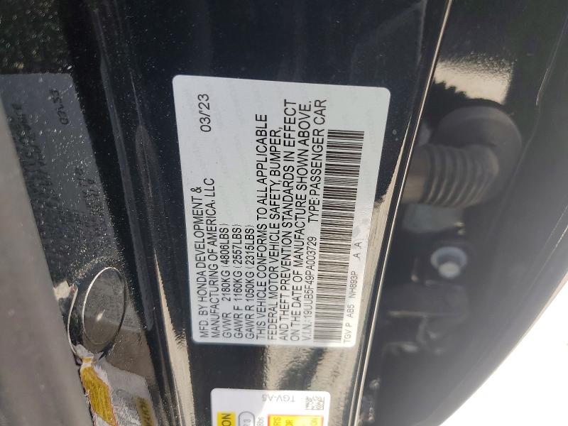 Продажа на аукционе авто 2023 Acura Tlx, vin: 19UUB5F49PA003729, номер лота: 52726696