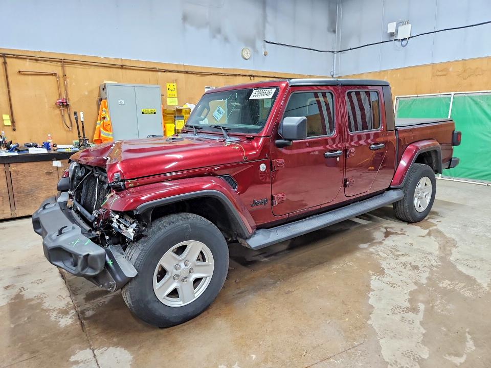2021 Jeep Gladiator მანქანა იყიდება აუქციონზე, vin: 1C6HJTAGXML557037, აუქციონის ნომერი: 53696646