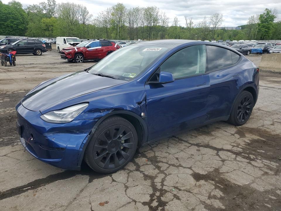 Продажа на аукционе авто 2021 Tesla Model Y, vin: 5YJYGDEE4MF079643, номер лота: 53340426