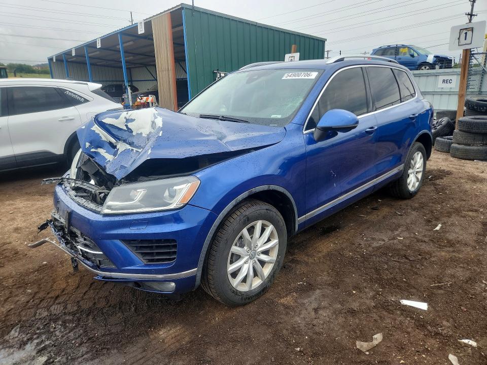 Aukcja sprzedaży 2016 Volkswagen Touareg, vin: WVGEF9BP7GD010882, numer aukcji: 54900706