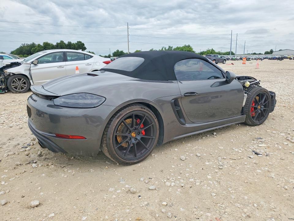 55018196 :رقم المزاد ، WP0CD2A88MS232132 vin ، 2021 Porsche Boxster مزاد بيع