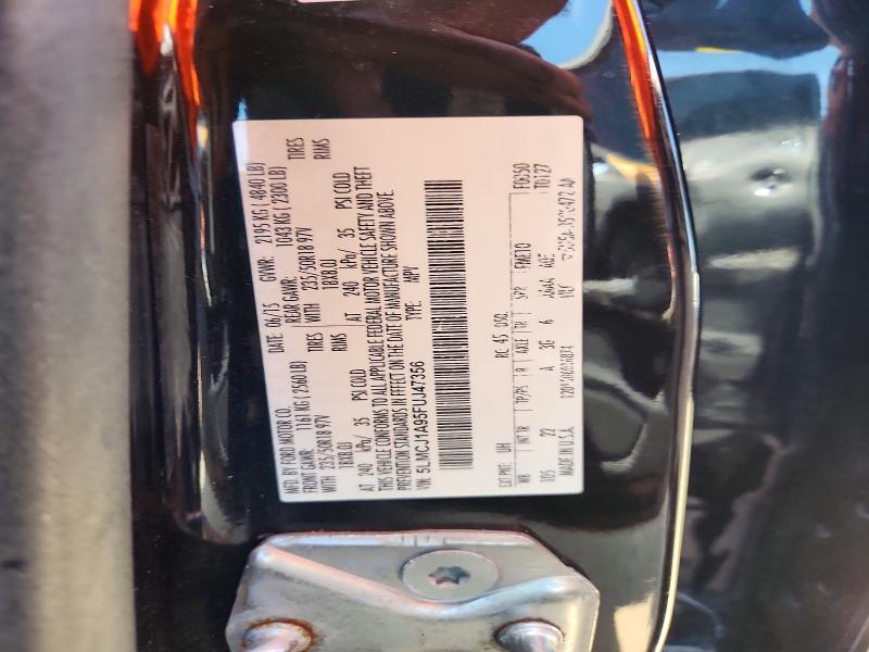 2015 Lincoln Mkc მანქანა იყიდება აუქციონზე, vin: 5LMCJ1A95FUJ47356, აუქციონის ნომერი: 55155166