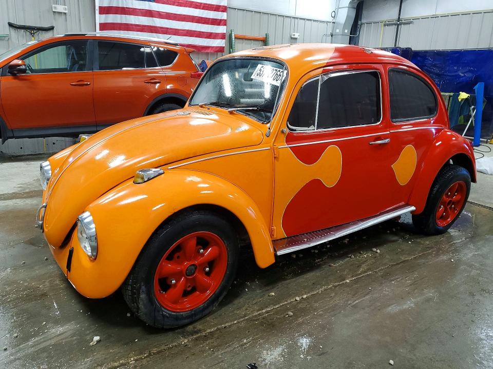 53732766 :رقم المزاد ، 00000000118922107 vin ، 1968 Volkswagen Beetle مزاد بيع