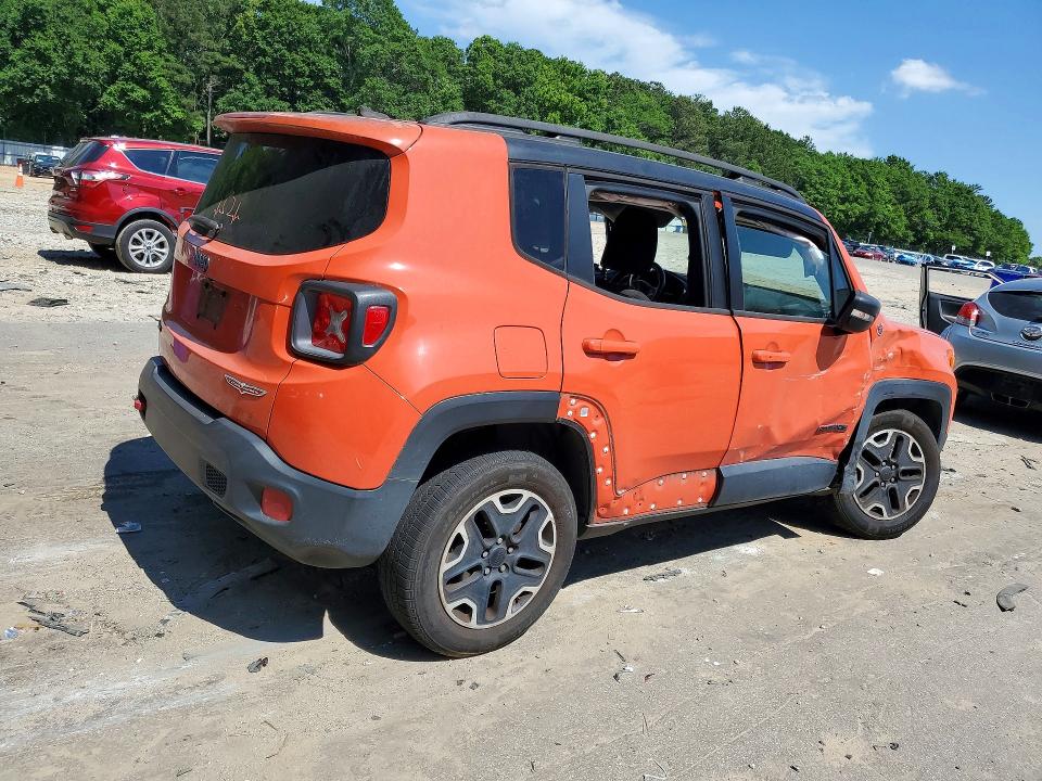 Продажа на аукционе авто 2016 Jeep Renegade, vin: ZACCJBCT4GPC56643, номер лота: 54204606