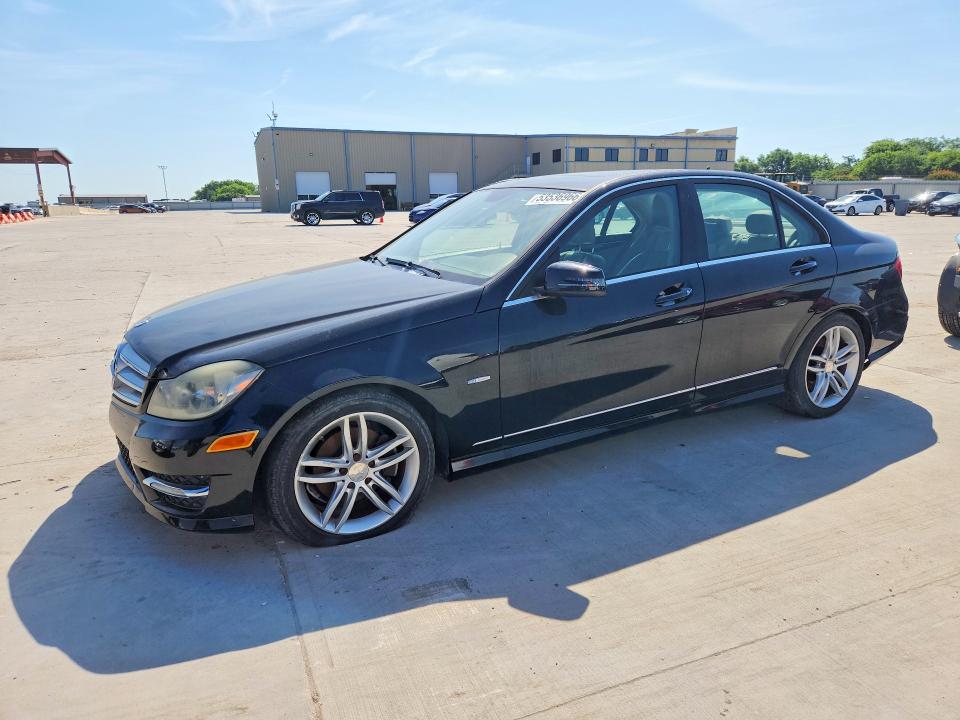 Aukcja sprzedaży 2012 Mercedes-benz C, vin: WDDGF4HB6CR203295, numer aukcji: 53536966