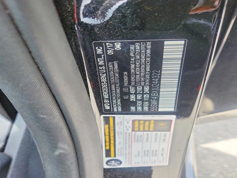 Продажа на аукционе авто 2018 Mercedes-benz C, vin: 55SWF4JBXJU244322, номер лота: 53935976