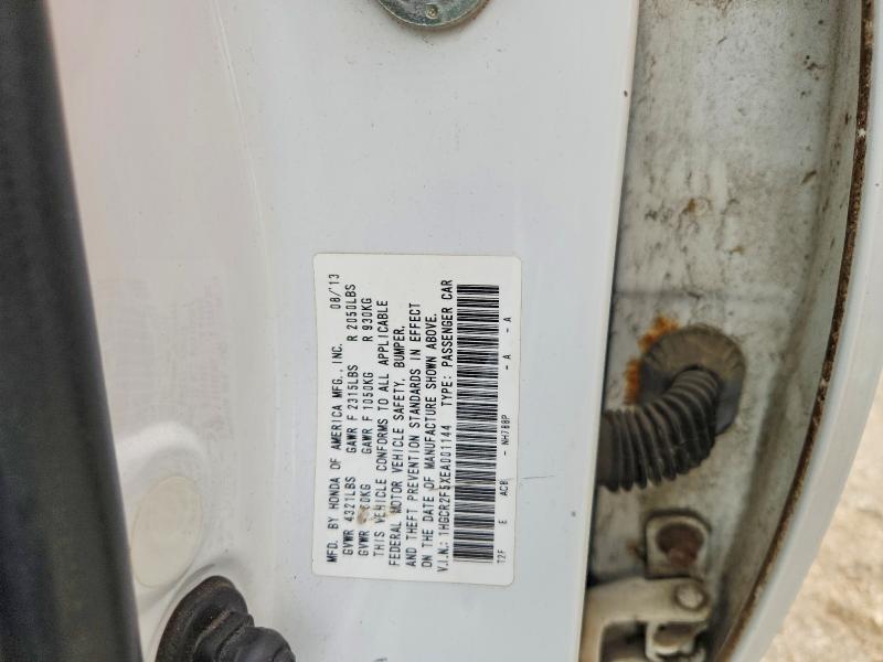 Aukcja sprzedaży 2014 Honda Accord, vin: 1HGCR2F5XEA001144, numer aukcji: 51765136