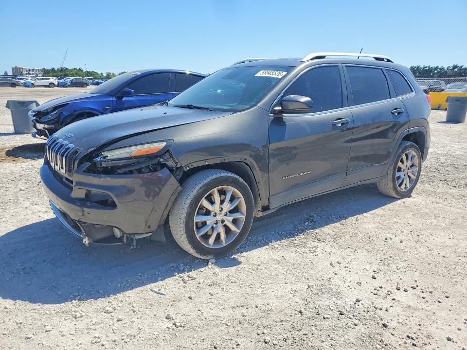 53545526 :رقم المزاد ، 1C4PJLDS3EW217071 vin ، 2014 Jeep Cherokee مزاد بيع