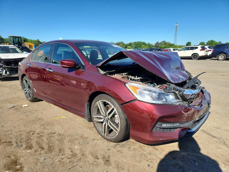 Продажа на аукционе авто 2017 Honda Accord, vin: 1HGCR2F50HA192934, номер лота: 55533986