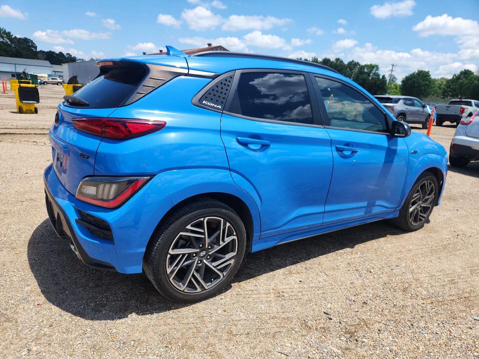 2022 Hyundai Kona მანქანა იყიდება აუქციონზე, vin: KM8K33A37NU805273, აუქციონის ნომერი: 53341526