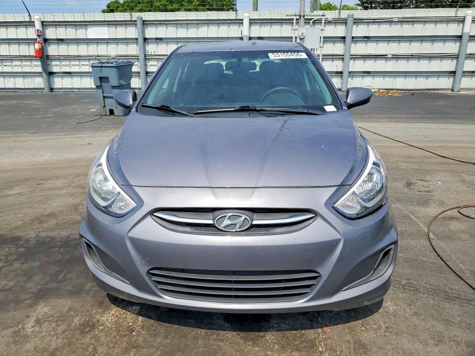 53155456 :رقم المزاد ، KMHCT5AE7HU345733 vin ، 2017 Hyundai Accent مزاد بيع