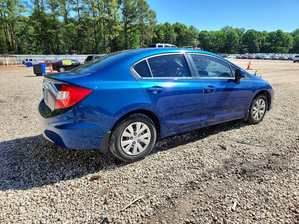 Aukcja sprzedaży 2012 Honda Civic, vin: 2HGFB2F51CH507235, numer aukcji: 52749936
