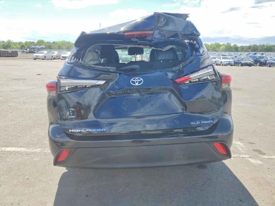 Продажа на аукционе авто 2021 Toyota Highlander, vin: 5TDGZRBH5MS113375, номер лота: 55118326