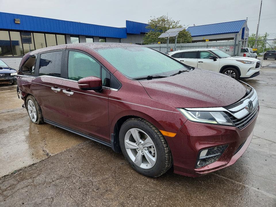 2018 Honda Odyssey მანქანა იყიდება აუქციონზე, vin: 5FNRL6H7XJB027387, აუქციონის ნომერი: 52413856