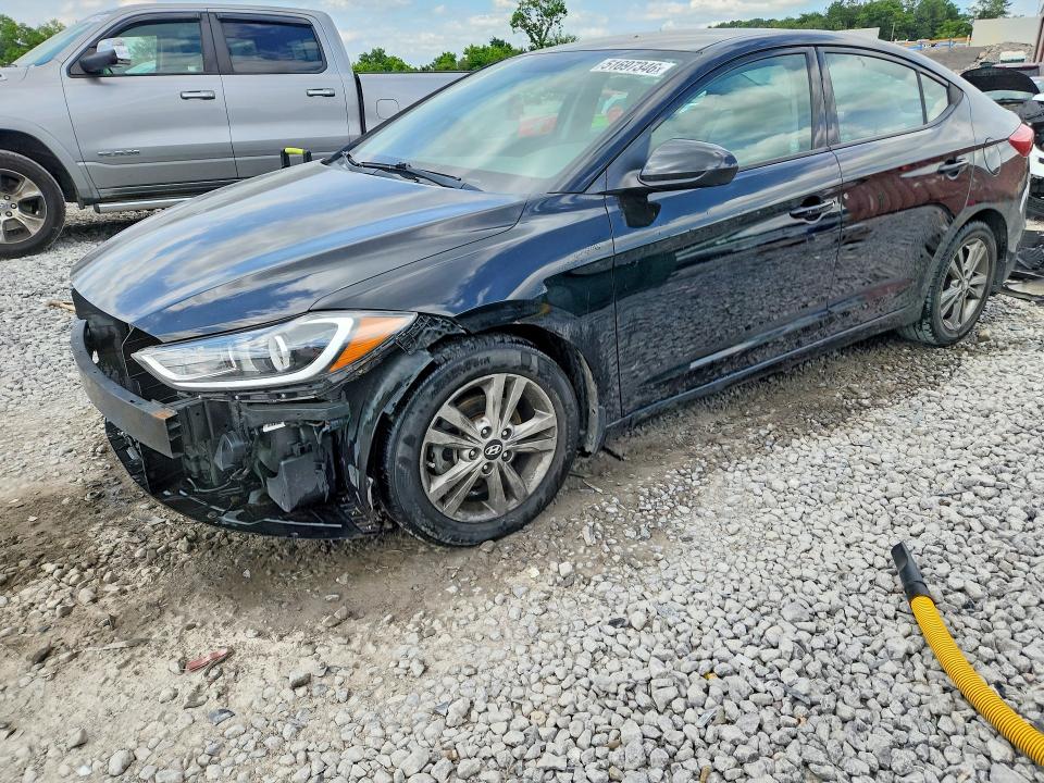 Продаж на аукціоні авто 2018 Hyundai Elantra, vin: 5NPD84LF4JH259743, номер лоту: 51697346