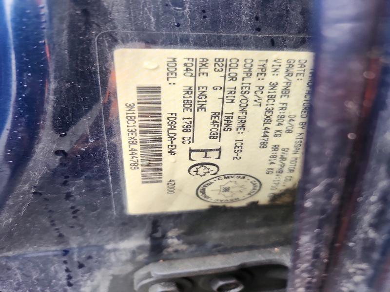 Продажа на аукционе авто 2008 Nissan Versa, vin: 3N1BC13EX8L444789, номер лота: 53371986