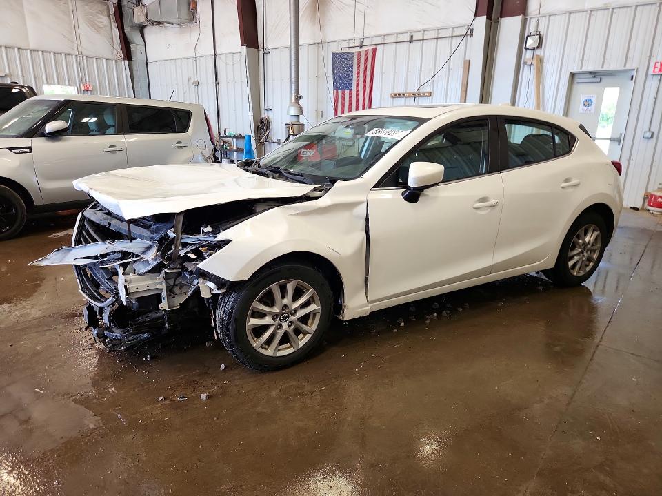 55078206 :رقم المزاد ، JM1BM1M73E1210314 vin ، 2014 Mazda 3 مزاد بيع