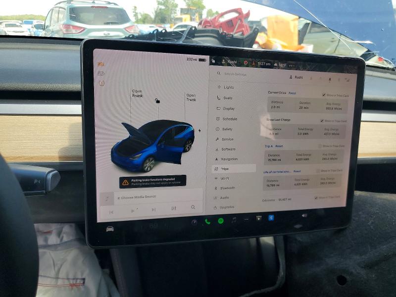 Продаж на аукціоні авто 2022 Tesla Model Y, vin: 7SAYGAEE6NF336708, номер лоту: 55232936