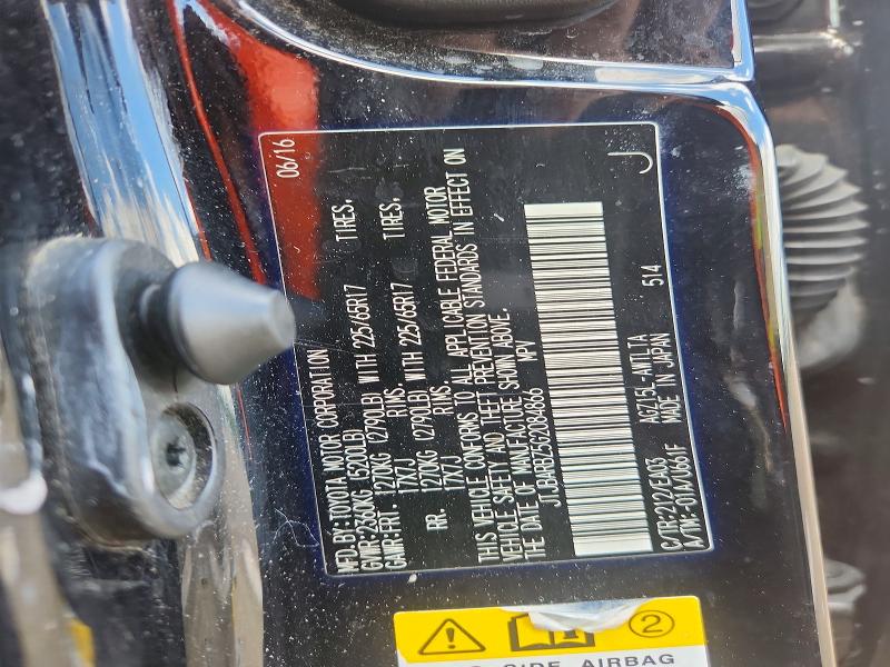 Aukcja sprzedaży 2016 Lexus Nx 200t, vin: JTJBARBZ5G2084866, numer aukcji: 52877806