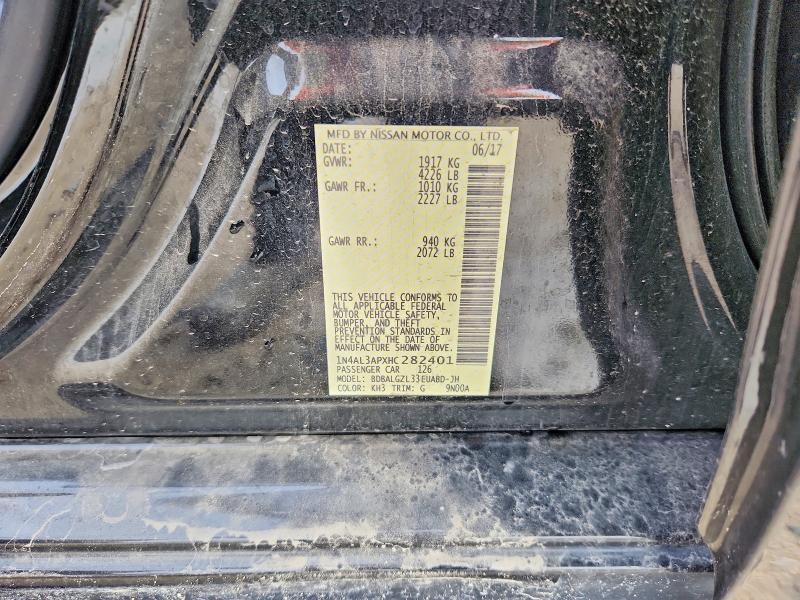 Aukcja sprzedaży 2017 Nissan Altima, vin: 1N4AL3APXHC282401, numer aukcji: 53669396
