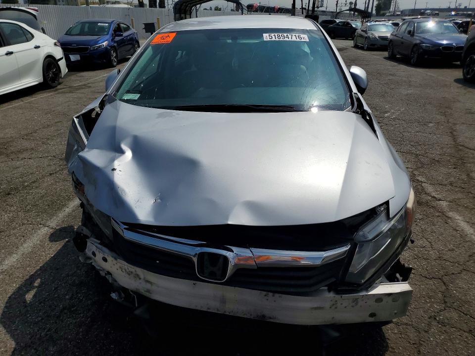 Продажа на аукционе авто 2012 Honda Civic, vin: 2HGFB2F56CH590242, номер лота: 51894716