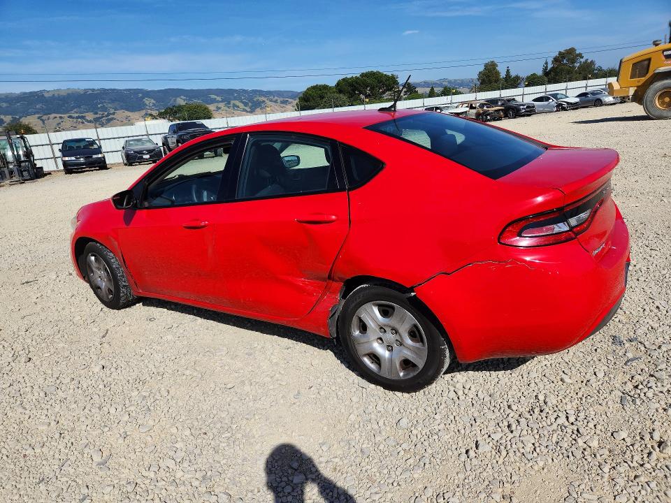 2016 Dodge Dart მანქანა იყიდება აუქციონზე, vin: 1C3CDFAA7GD752457, აუქციონის ნომერი: 52383306