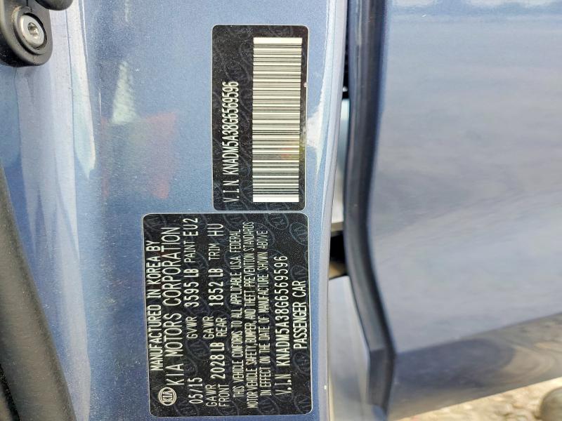 Aukcja sprzedaży 2016 Kia Rio, vin: KNADM5A38G6569596, numer aukcji: 50802346