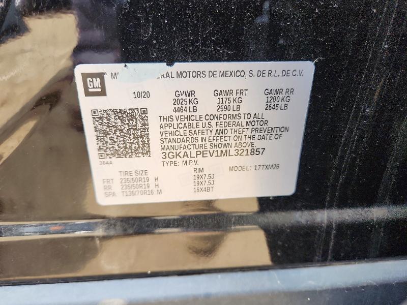 Продажа на аукционе авто 2021 Gmc Terrain, vin: 3GKALPEV1ML321857, номер лота: 54196176