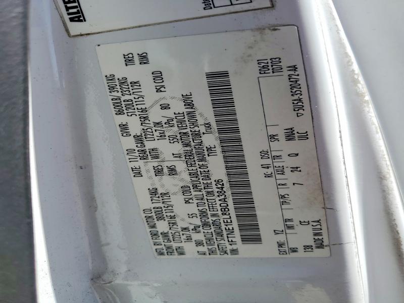 Aukcja sprzedaży 2011 Ford Ecoline, vin: 1FTNE1EL8BDA38426, numer aukcji: 54199806