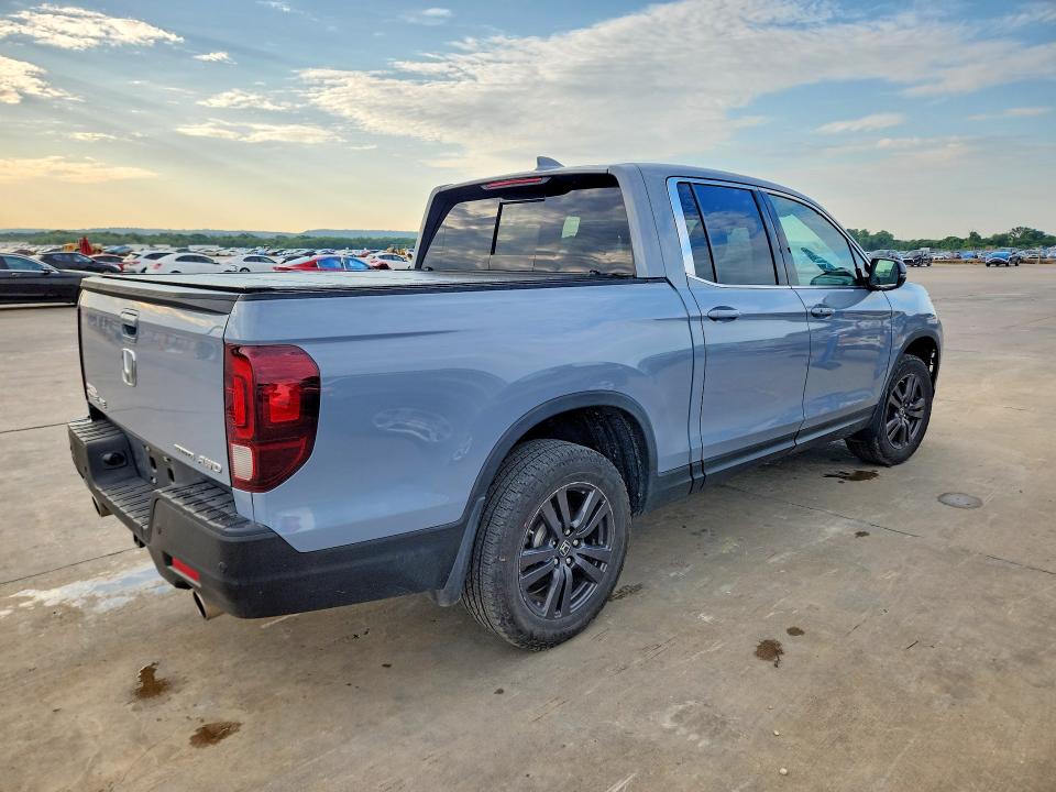 53798466 :رقم المزاد ، 5FPYK3F73NB503279 vin ، 2022 Honda Ridgeline مزاد بيع