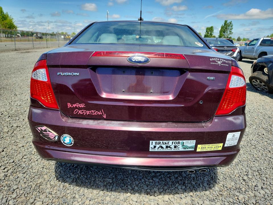 Aukcja sprzedaży 2012 Ford Fusion, vin: 3FAHP0HA2CR449511, numer aukcji: 52336516