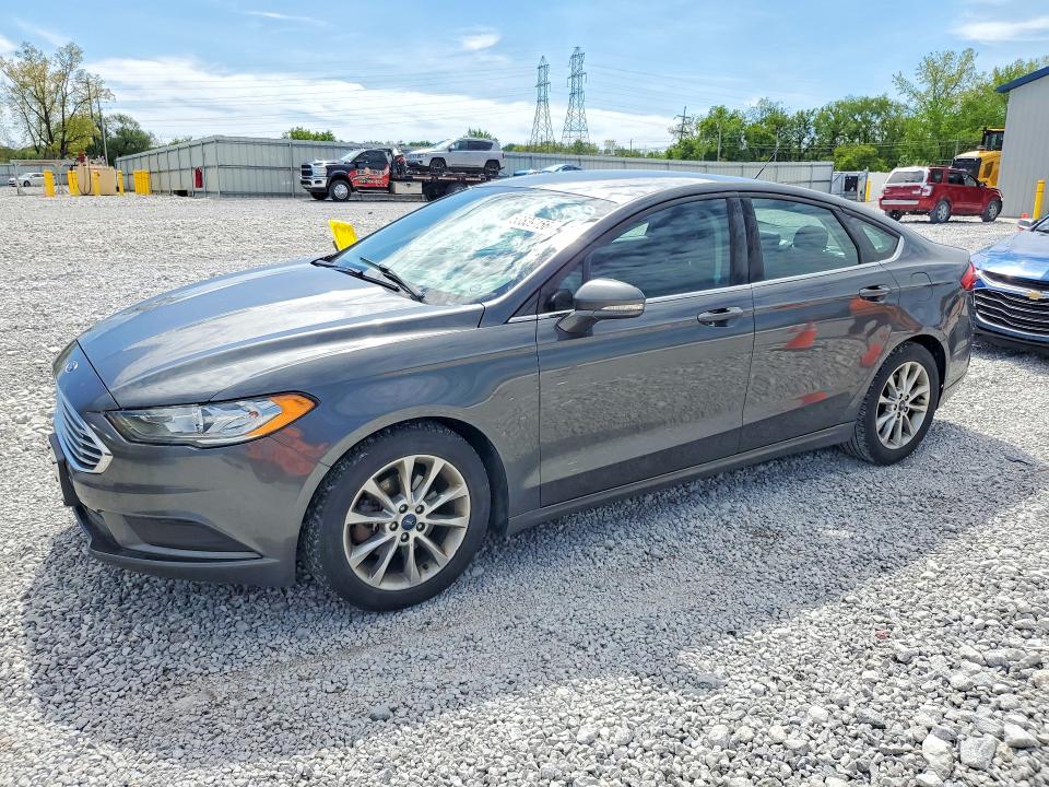 Auction sale of the 2017 Ford Fusion, vin: 3FA6P0HDXHR250697, lot number: 53539156
