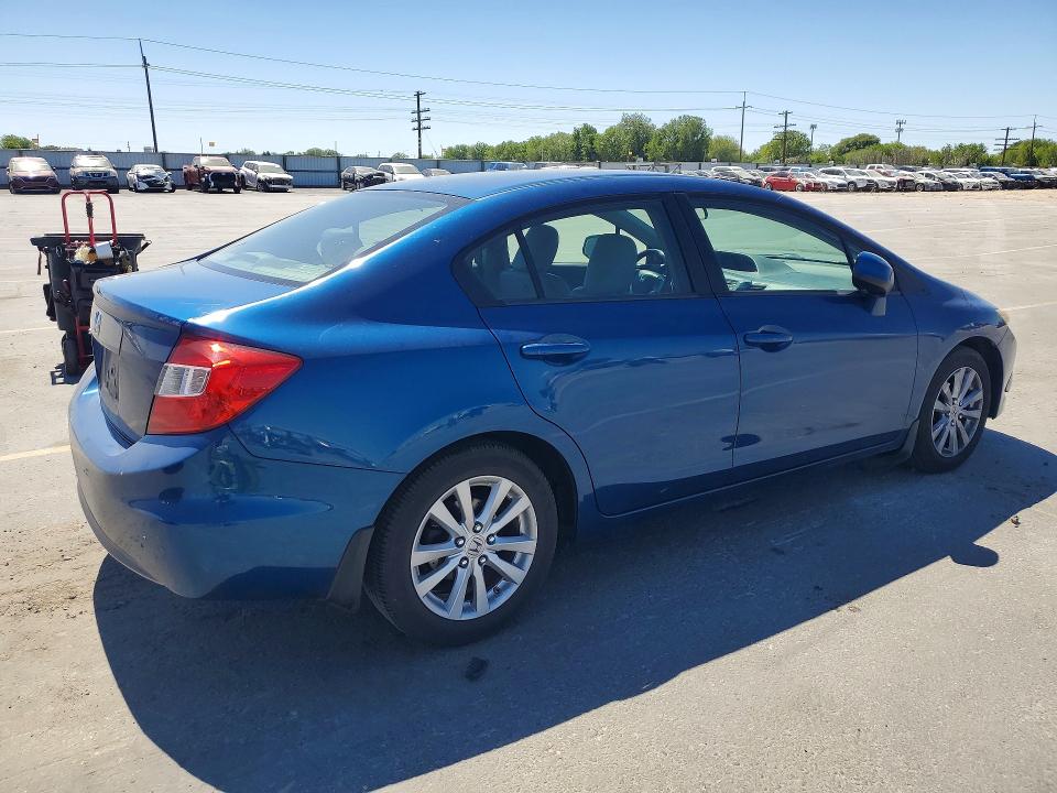 2012 Honda Civic მანქანა იყიდება აუქციონზე, vin: 2HGFB2F96CH549077, აუქციონის ნომერი: 54320786
