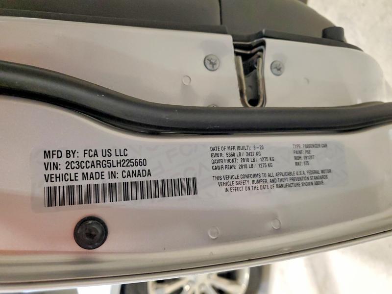 Продажа на аукционе авто 2020 Chrysler 300, vin: 2C3CCARG5LH225660, номер лота: 52851116
