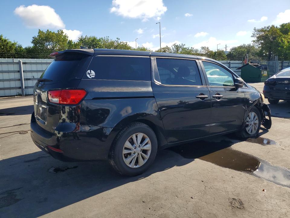 2017 Kia Sedona მანქანა იყიდება აუქციონზე, vin: KNDMB5C12H6306381, აუქციონის ნომერი: 53576636