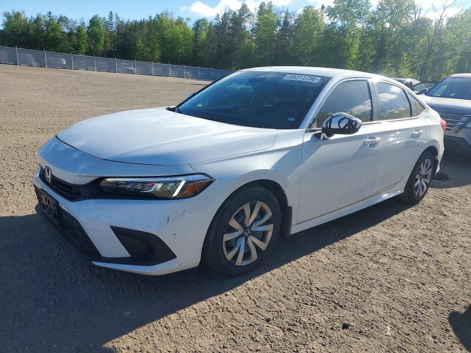 Продаж на аукціоні авто 2022 Honda Civic, vin: 2HGFE2F21NH100595, номер лоту: 55311756