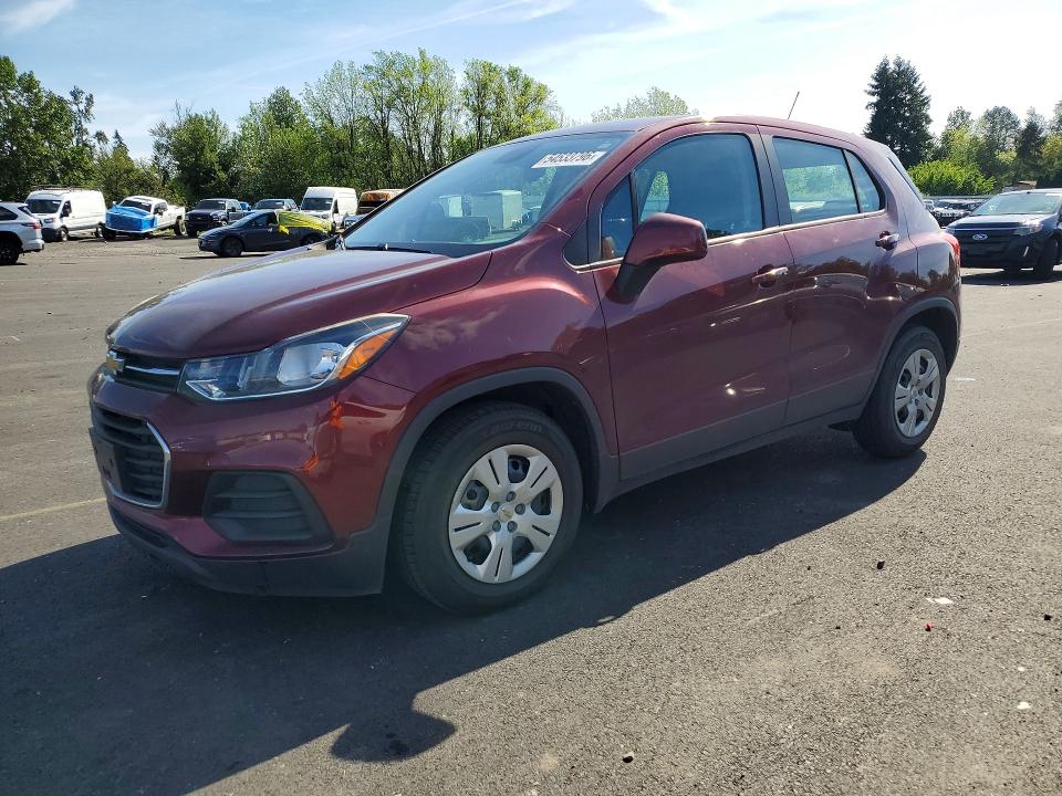 Продажа на аукционе авто 2017 Chevrolet Trax, vin: 3GNCJKSB9HL187958, номер лота: 54533796
