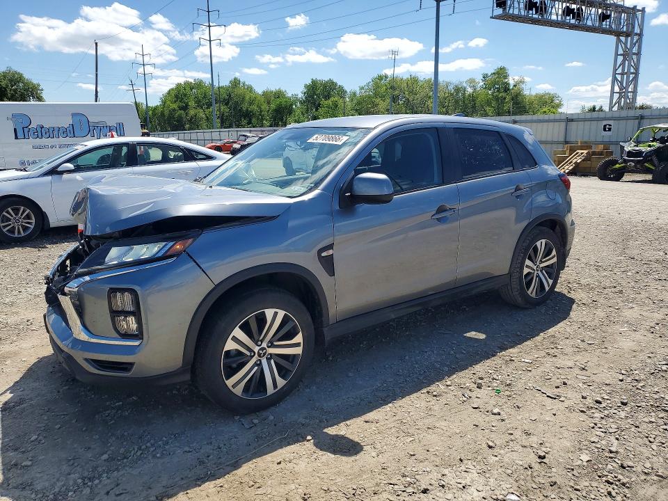 Auction sale of the 2022 Mitsubishi Outlander Sport, vin: JA4ARUAU7NU004639, lot number: 52709866